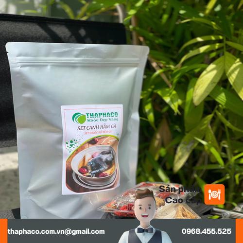 Các thành phần thảo dược tự nhiên trong set canh hầm gà