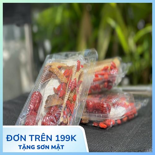 Thành phẩm canh hầm gà thảo mộc bổ dưỡng